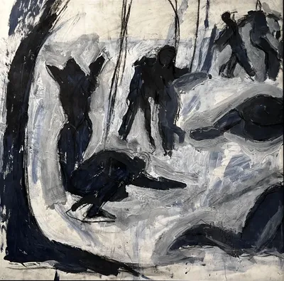 After Cezanne's Bathers