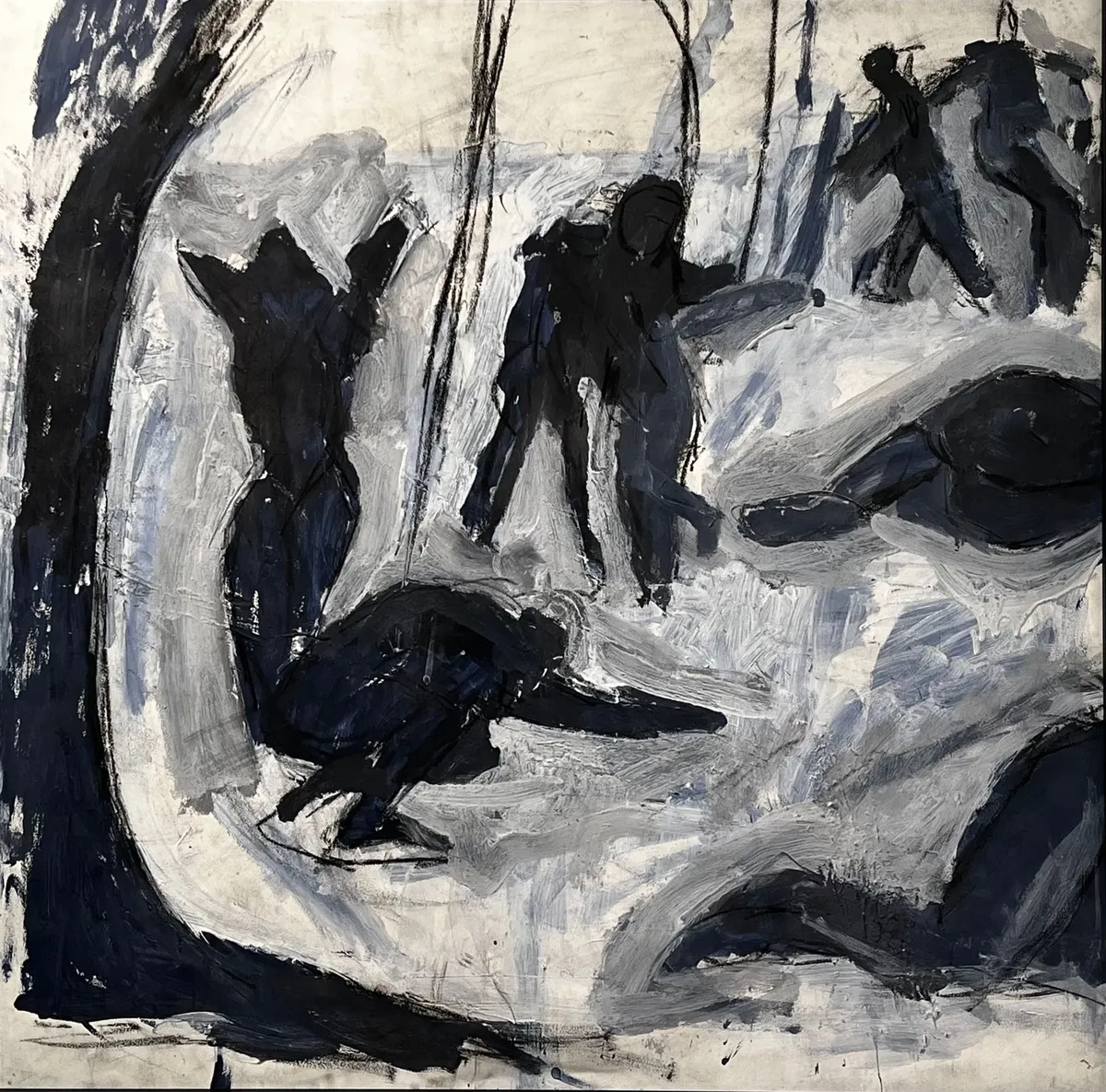 After Cezanne's Bathers